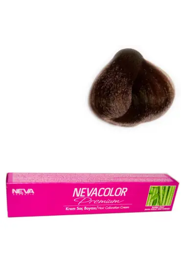 Nevacolor Tüp Boya  7.37 Kumral Altın Kahve x 3 Adet