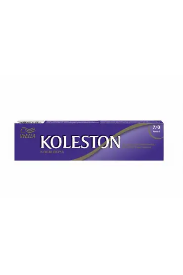 Koleston Tüp Boya  7/0 Kumral x 4 Adet + Sıvı Oksidan 4 Adet 