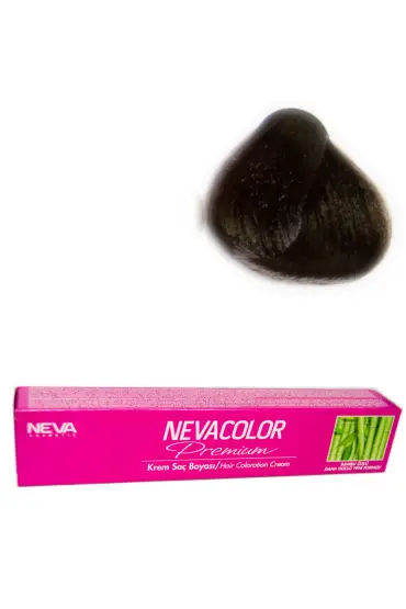 Nevacolor Tüp Boya  6.71 Koyu Kumral Küllü Kahve x 3 Adet + Sıvı Oksidan 3 Adet 