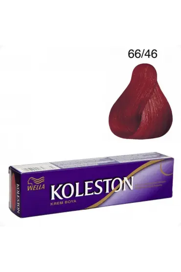 Koleston Tüp Boya 66/46 Aşk Alevi x 3 Adet + Sıvı Oksidan 3 Adet 