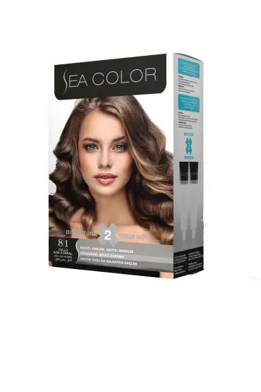 Sea Color Set Boya 8.1 küllü Açık Kumral