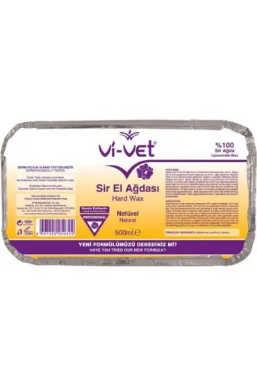 Vi-Vet Sir Ağda 500 ML Naturel  x 2 Adet