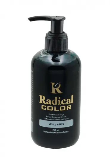 Radical Color Su Bazlı Saç Boyası 250 ml Yesil  x 2 Adet