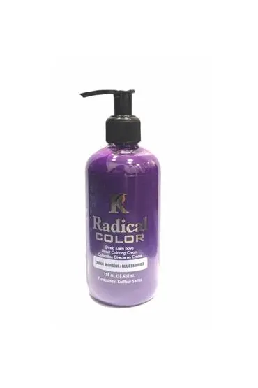 Radical Color Su Bazlı Saç Boyası 250 ml Yaban Mersini x 3 Adet