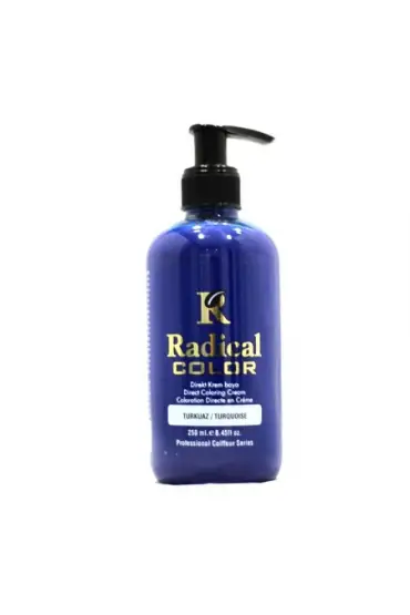 Radical Color Su Bazlı Saç Boyası 250 ml Turkuaz x 3 Adet