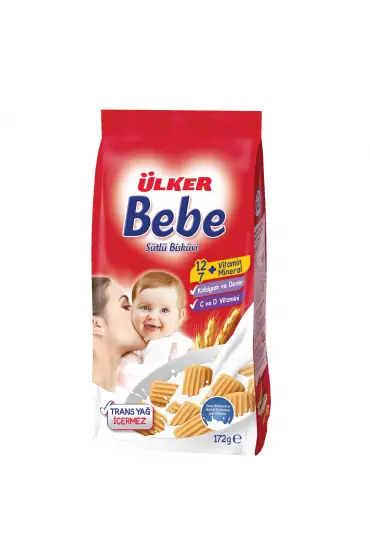 Ülker Bebe Bisküvi 172gr x 12 Adet 