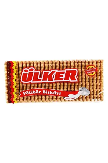 Ülker Sade Petibör Bisküvi 175gr x 16 Adet