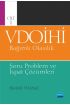 VDOİHİ Bağımlı Olasılık Soru Problem ve İspat Çözümleri - Cilt 1