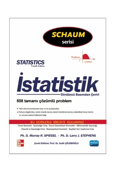 İSTATİSTİK /Statistics - Schaum&39s Serisi