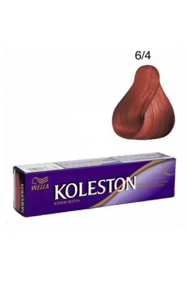 Koleston Tüp Boya  6/4 Kızıl Bakır x 3 Adet + Sıvı Oksidan 3 Adet 