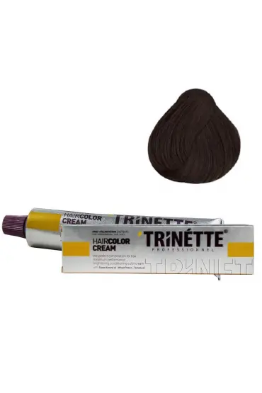 Trinette Tüp Boya 6.3 Koyu Dore Kumral 60 ml  x 2 Adet + Sıvı Oksidan 2 Adet