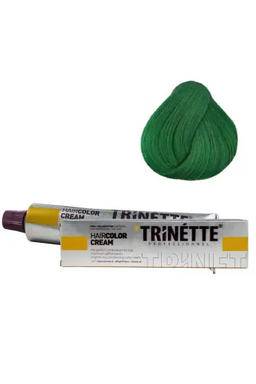 Trinette Tüp Yeşil 60 ml  x 2 Adet + Sıvı Oksidan 2 Adet