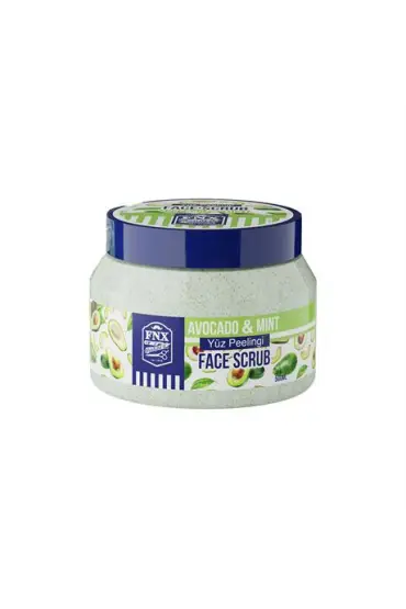 Fnx Barber Face Scrub Peeling Avakado Menthol 500 ML x 3 Adet