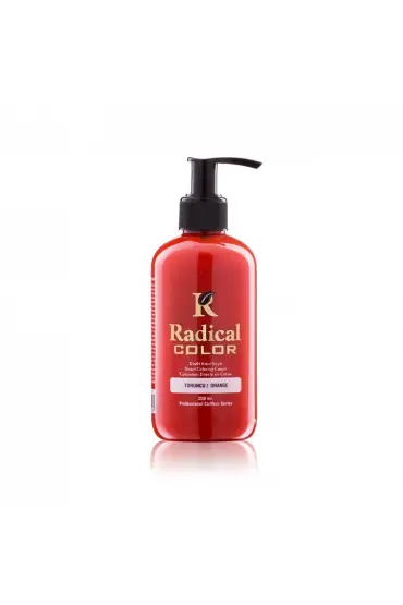 Radical Color Su Bazlı Saç Boyası 250 ml Turuncu x 3 Adet