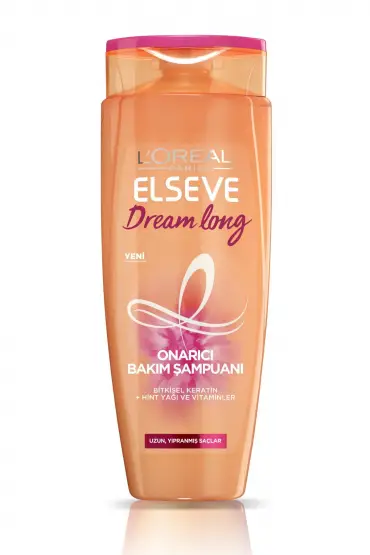 Elseve Şampuan Turuncu Dream Long  450gr x 6 Adet