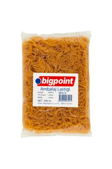 Bigpoint Mini Ambalaj Lastiği 500 Gram %100 Kauçuk