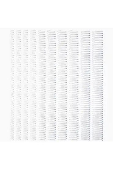 Bigpoint Plastik Helezon Spiral 22 mm Şeffaf 50'li (4:1)