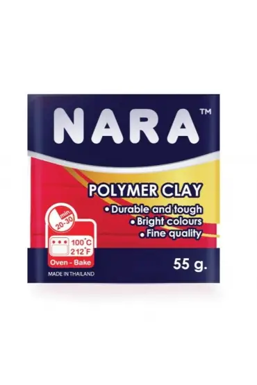 Nara Polimer Kil 55 Gram PM48 Primary Red 6'lı Şirink