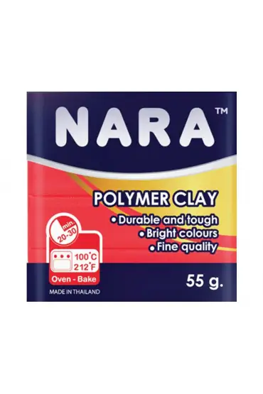 Nara Polimer Kil 55 Gram PM50 Neon Red 6'lı Şirink