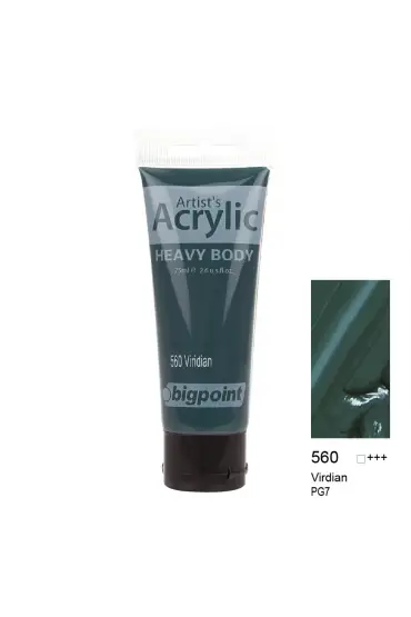 Bigpoint Akrilik Boya 75 ml Viridian 560