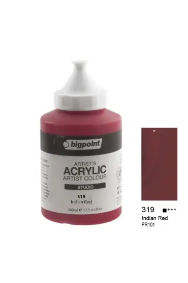 Bigpoint Akrilik Boya 500 ml Indian Red 319