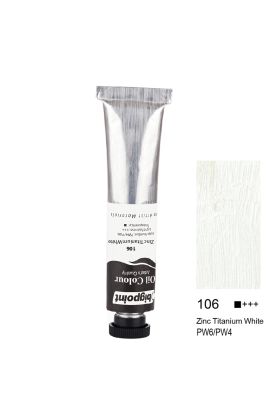 Bigpoint Yağlı Boya 45 ml Zinc Titanium White 106 6'lı Kutu