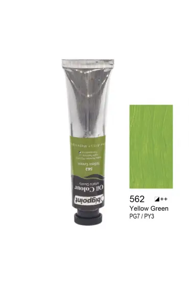 Bigpoint Yağlı Boya 45 ml Yellow Green 562 6'lı Kutu