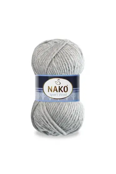 Nako Sport Wool El Örgü İpi Gri 195