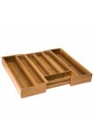 Bambu Ayarlanabilir Çekmece içi Kaşıklık & Çekmece İçi Organizer  (25*35*5 / 39*35*5)